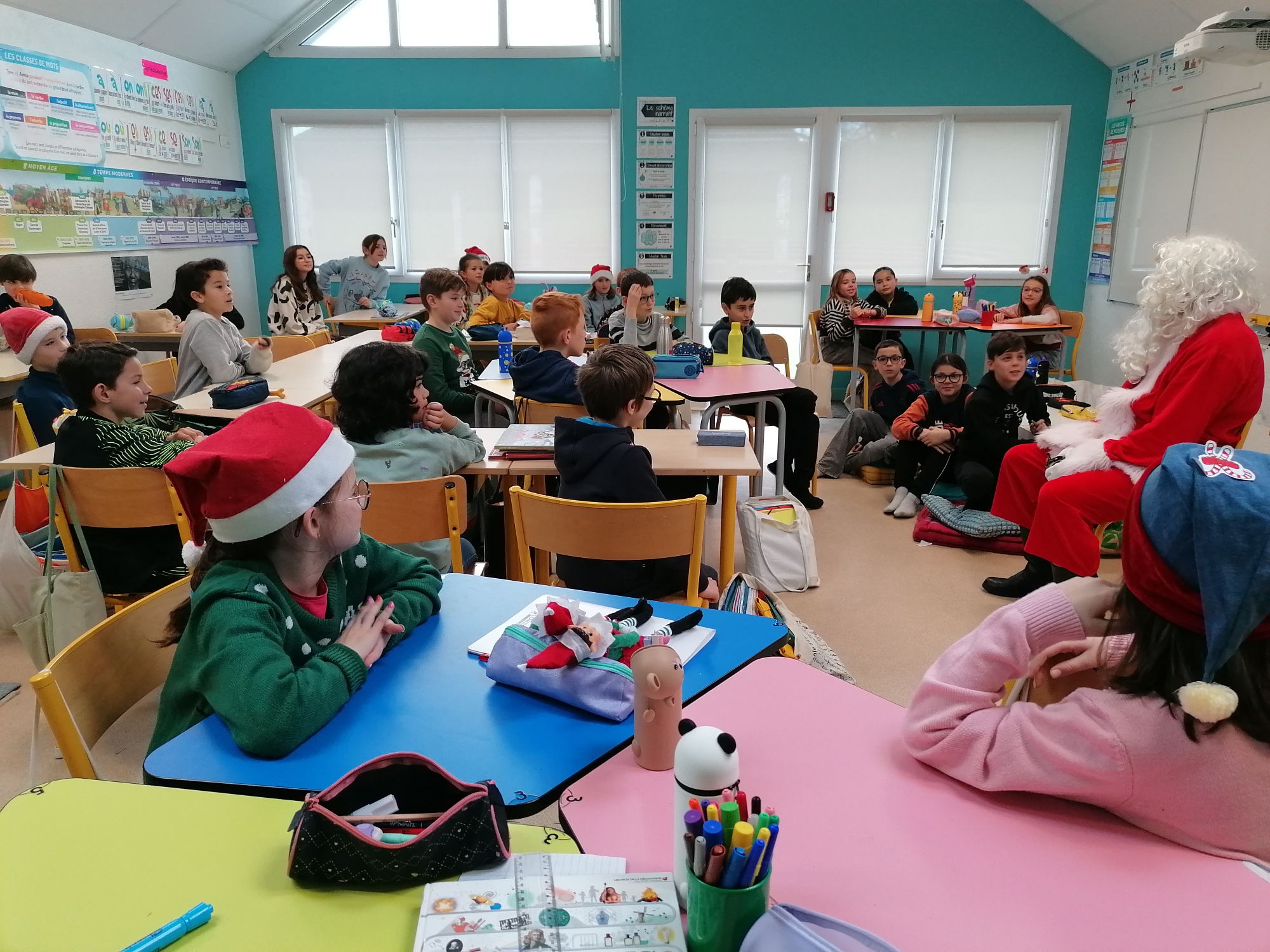 Une journée de Noël magique. – ECOLE SAINTE THERESE – Plouzané